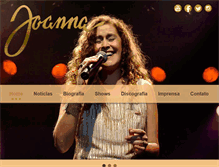 Tablet Screenshot of joanna.com.br